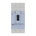 INTERRUPTOR EN CAJA MOLDEADA WEG DWB400H320-3DA, 320 A, 3 polos, 80 kA a 220–240 V; 65 kA a 380–415 V; 65 kA a 440 V, IEC 60947-2, DA — térmico y magnético ajustable.