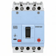 INTERRUPTOR EN CAJA MOLDEADA WEG DWB160N25-3DX, 25 A, 3 polos, 50 kA a 220 V; 20 kA a 380 V; 15 kA a 440 V, IEC 60947-2, DX — térmico y magnético fijo
